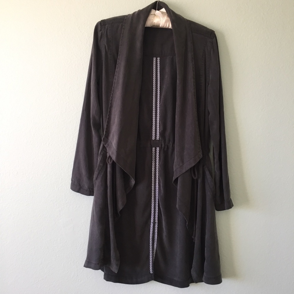 Max Jeans military lightweight drape jacket